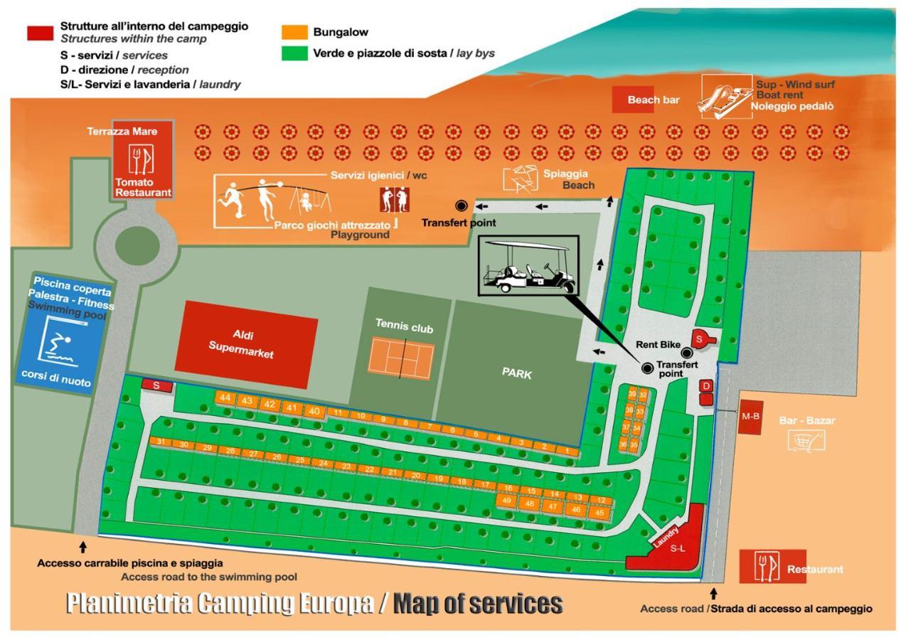 Villaggio Camping Europa Sottomarina Bagian luar foto